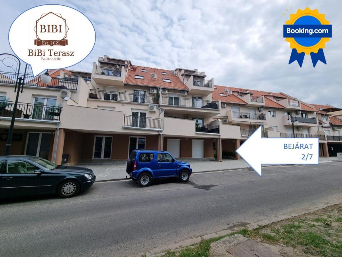 Bibi Terasz Apartman Балатонлеле Екстериор снимка